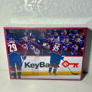 Colorado Avalanche AVS 500 Piece Jigsaw Puzzle NHL Key Bank Rantanen Mackinnon